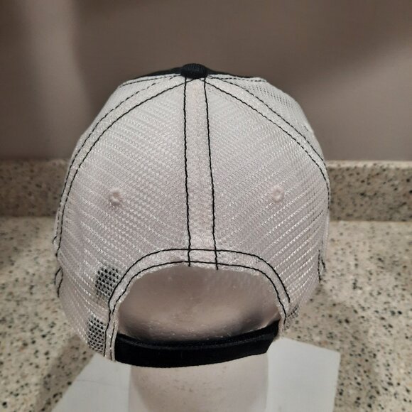 Intimidator 4 x 4 Utility Vehicles Mesh Adjustable Baseball Hat Black White - Picture 3 of 5